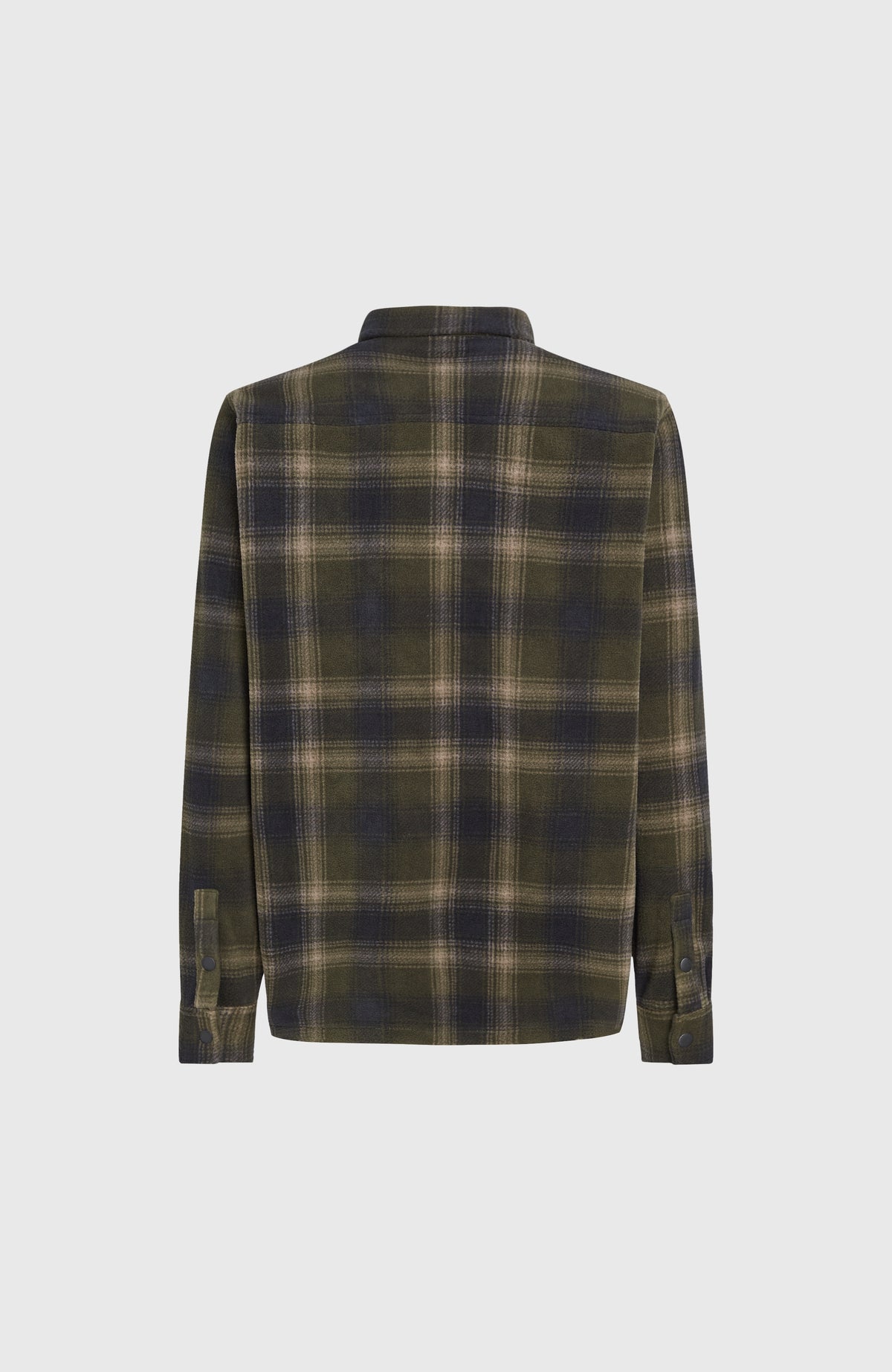 Chemise Superfleece | Green Check Small