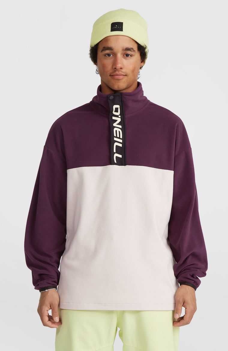 Polaire O'Riginals Polartec® 100 | Aubergine Colour Block Polaire O'Riginals Polartec® 100 | Aubergine Colour Block