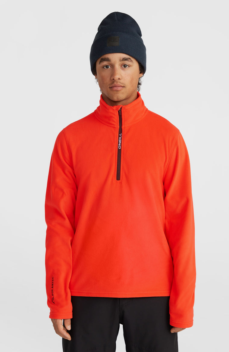 Polaire Jack's Polartec® 100 à col demi-zip | Paprika Flame Polaire Jack's Polartec® 100 à col demi-zip | Paprika Flame