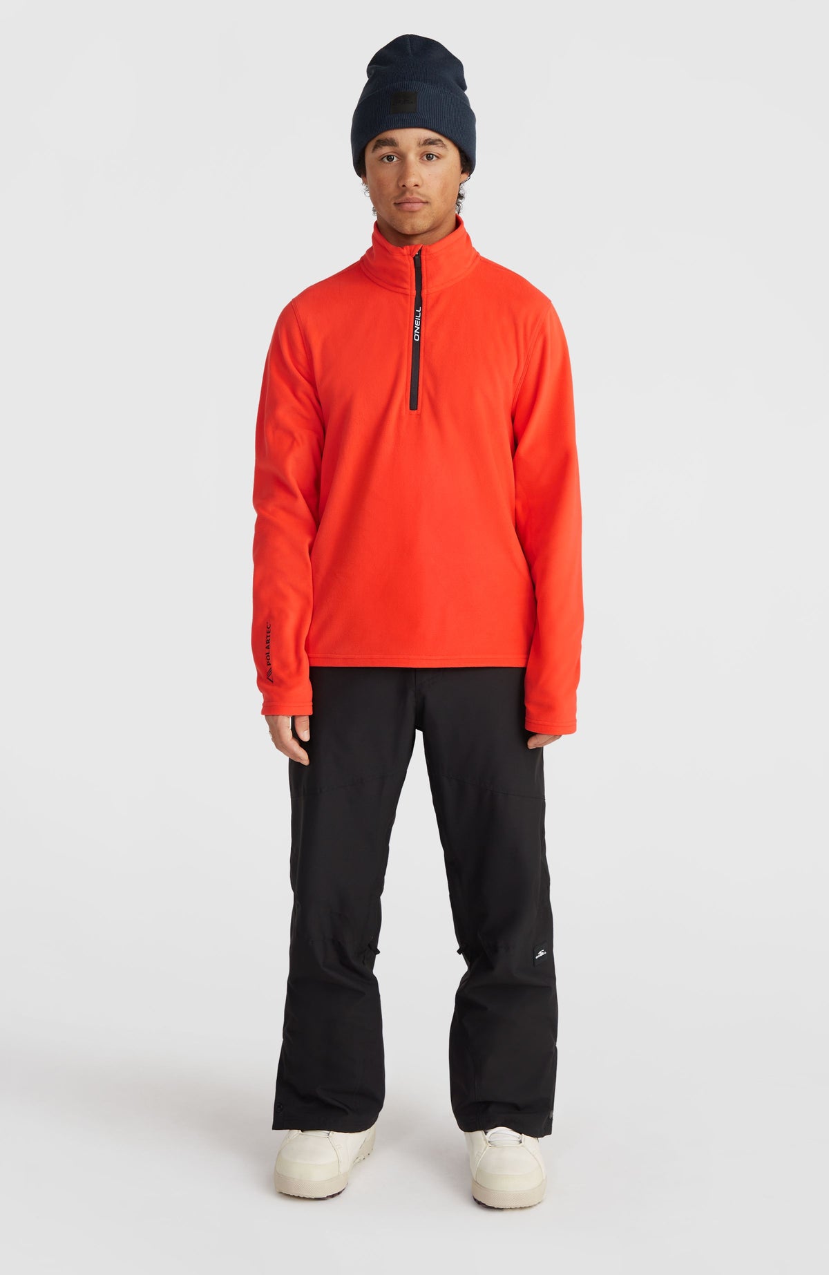 Polaire Jack's Polartec® 100 à col demi-zip | Paprika Flame