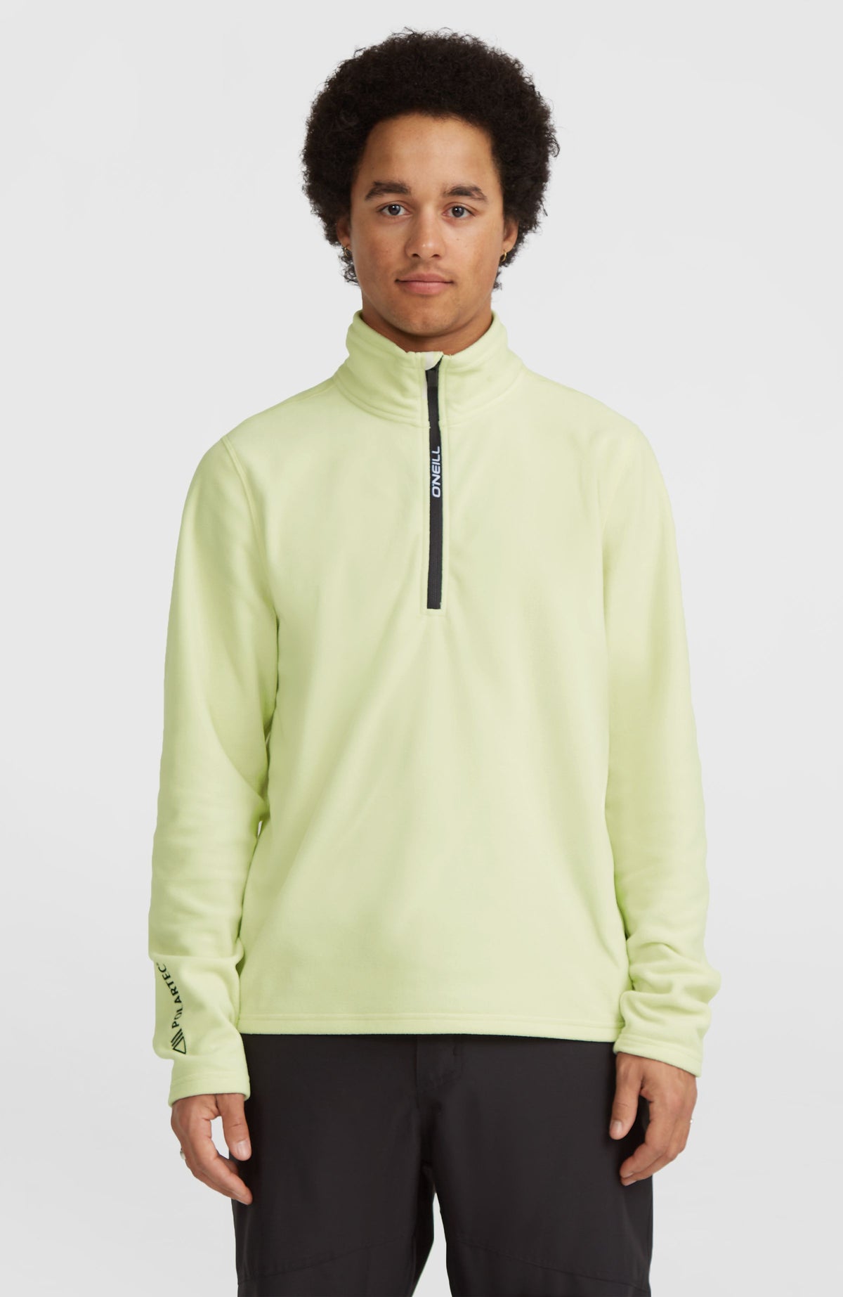 Polaire Jack's Polartec® 100 à col demi-zip | Lime Wash