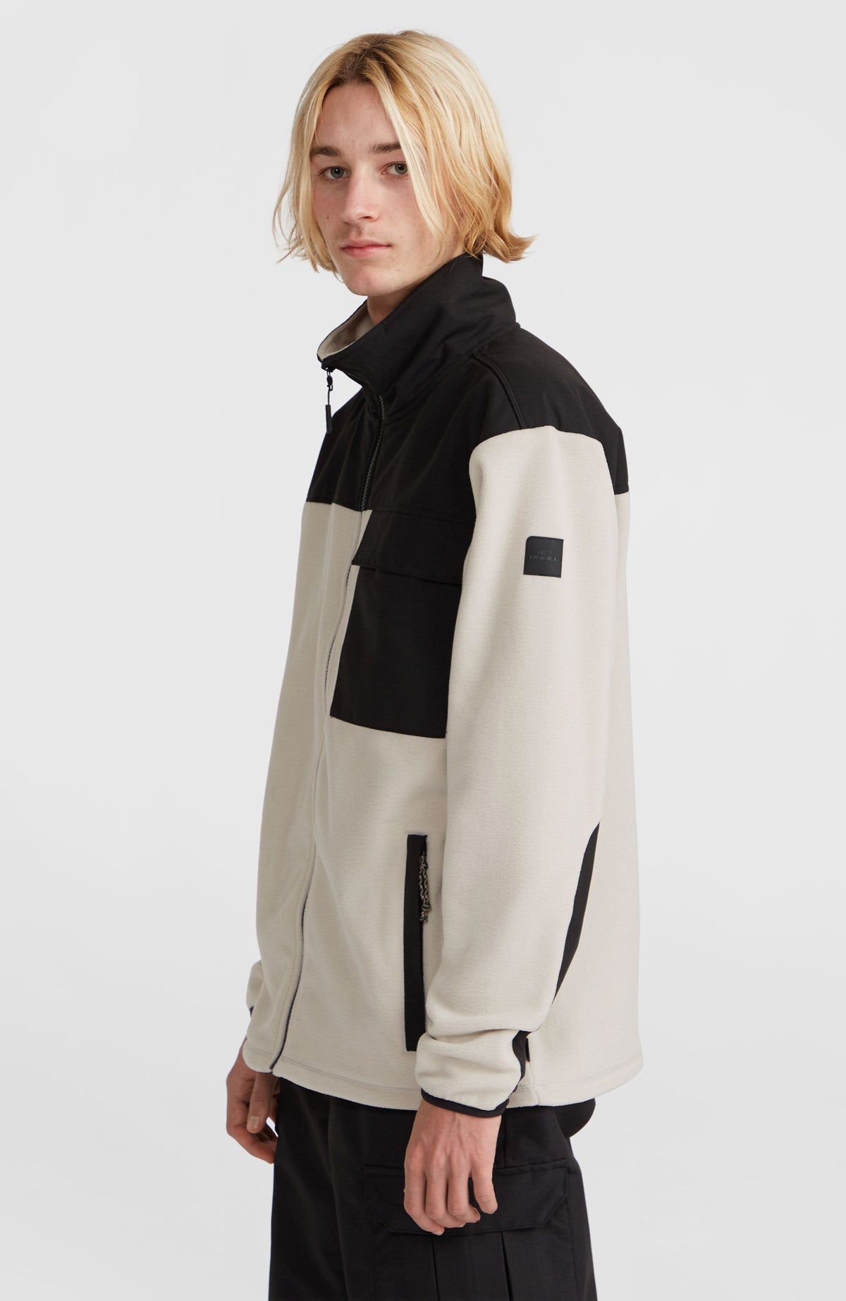 Polaire Utility Polartec® 200 à zip intégral | Atmosphere Colour Block