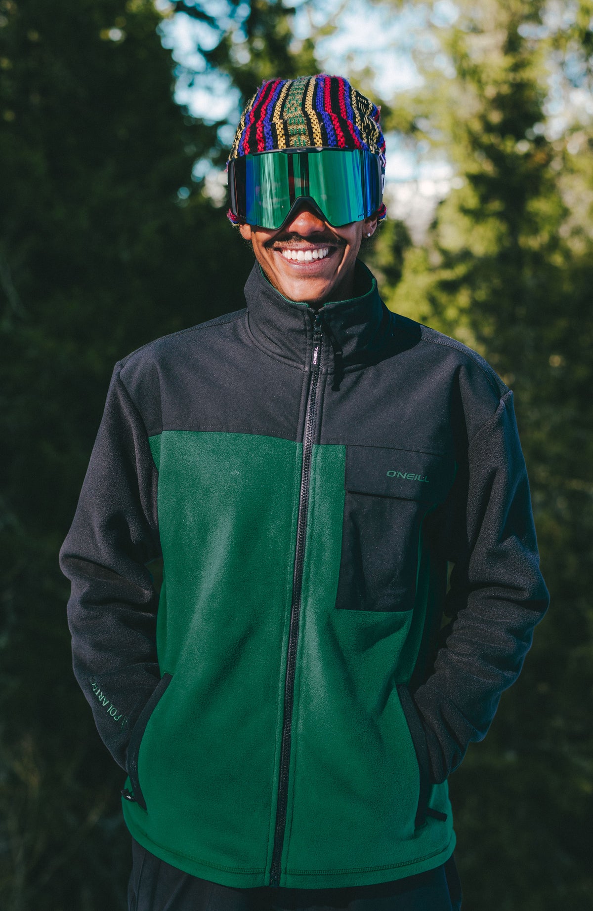Polaire FWC'Peak Polartec® | Emerald Envy Colour Block