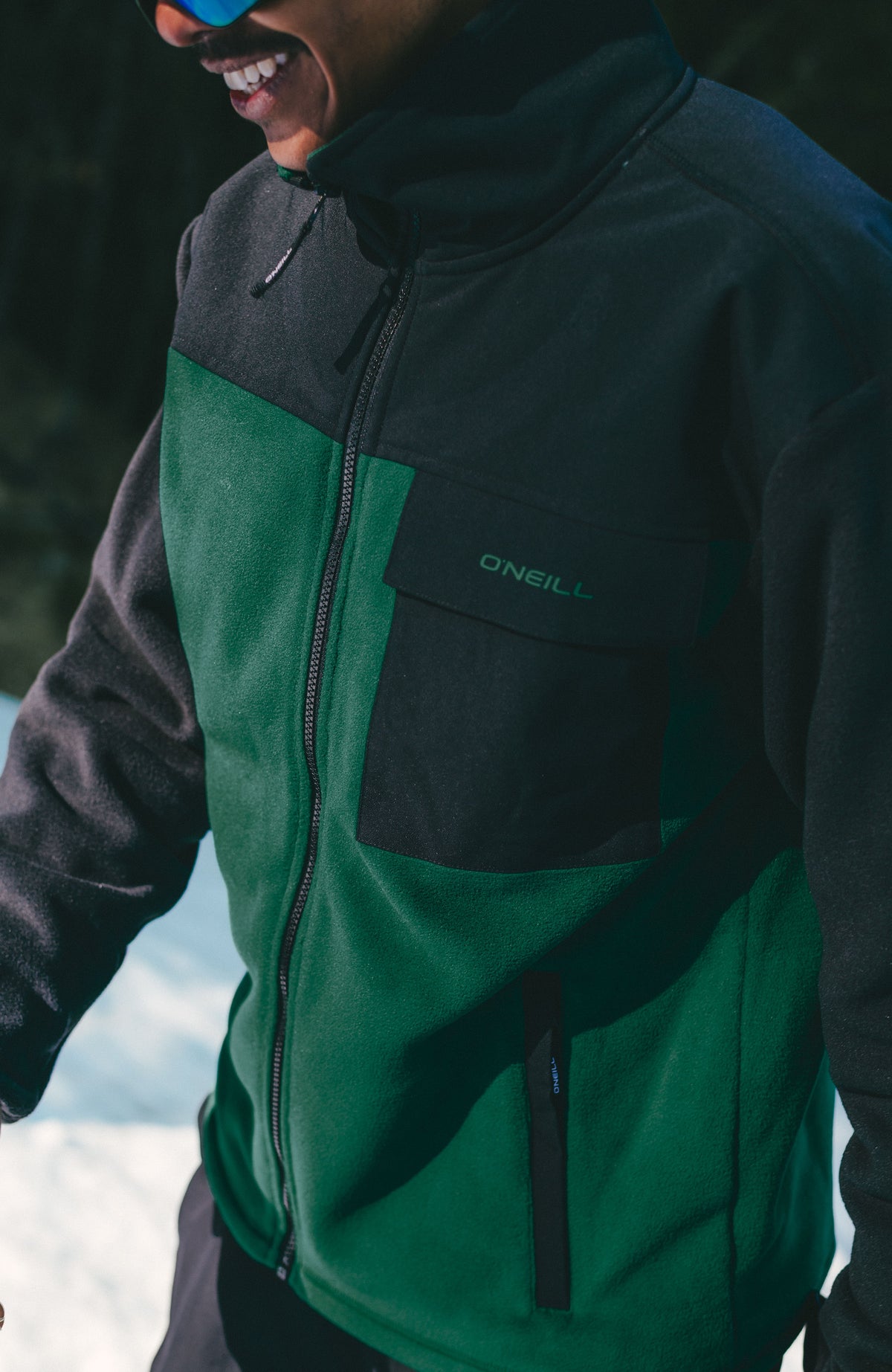 Polaire FWC'Peak Polartec® | Emerald Envy Colour Block