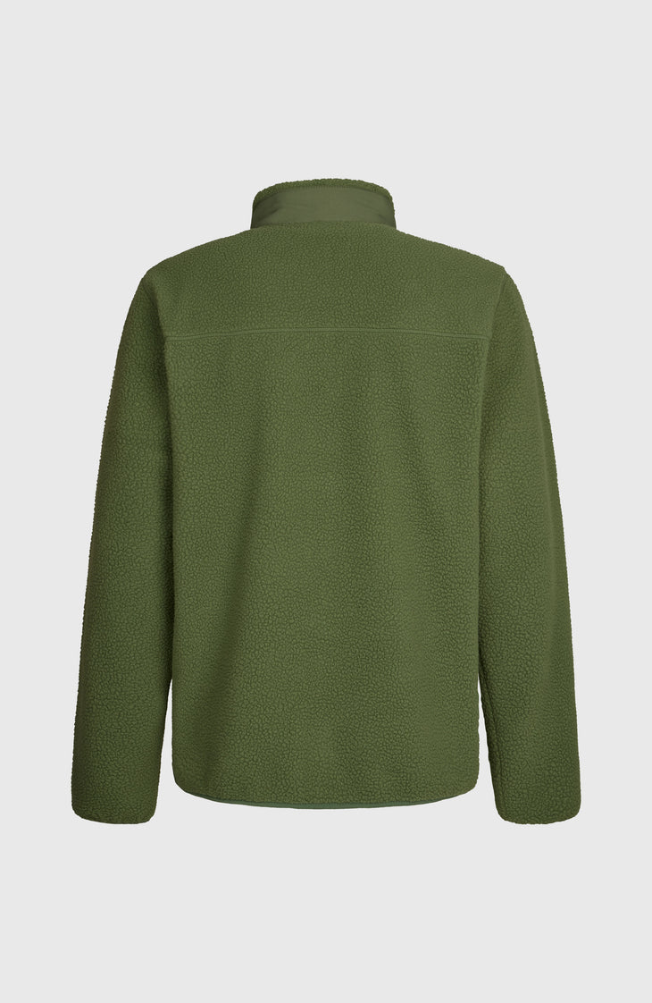 Polaire à poils longs et zip intégral Must-Have | Surface Algae