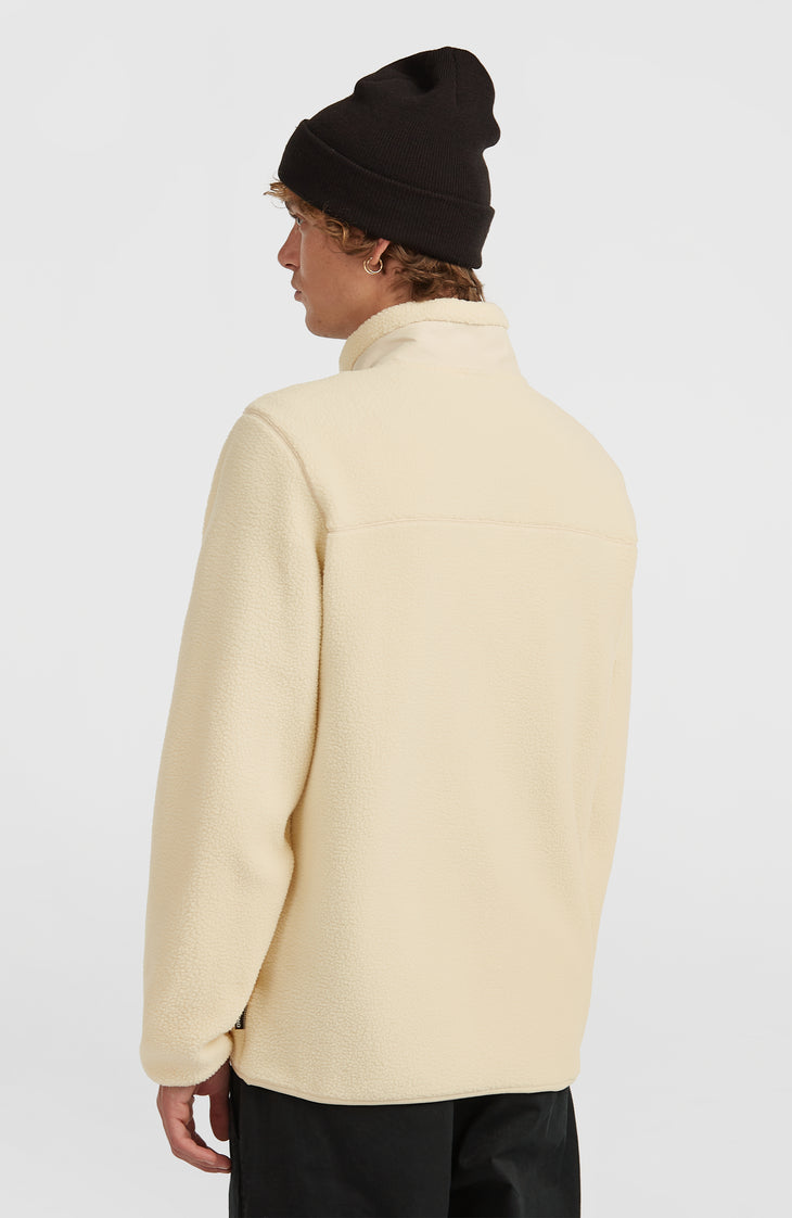 Polaire à poils longs et zip intégral Must-Have | Macaron