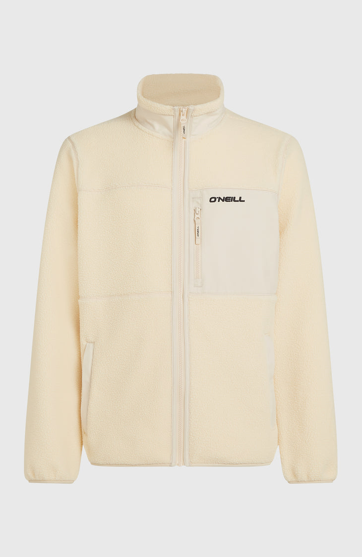 Polaire à poils longs et zip intégral Must-Have | Macaron