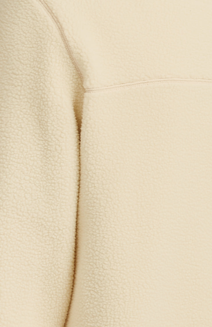 Polaire à poils longs et zip intégral Must-Have | Macaron