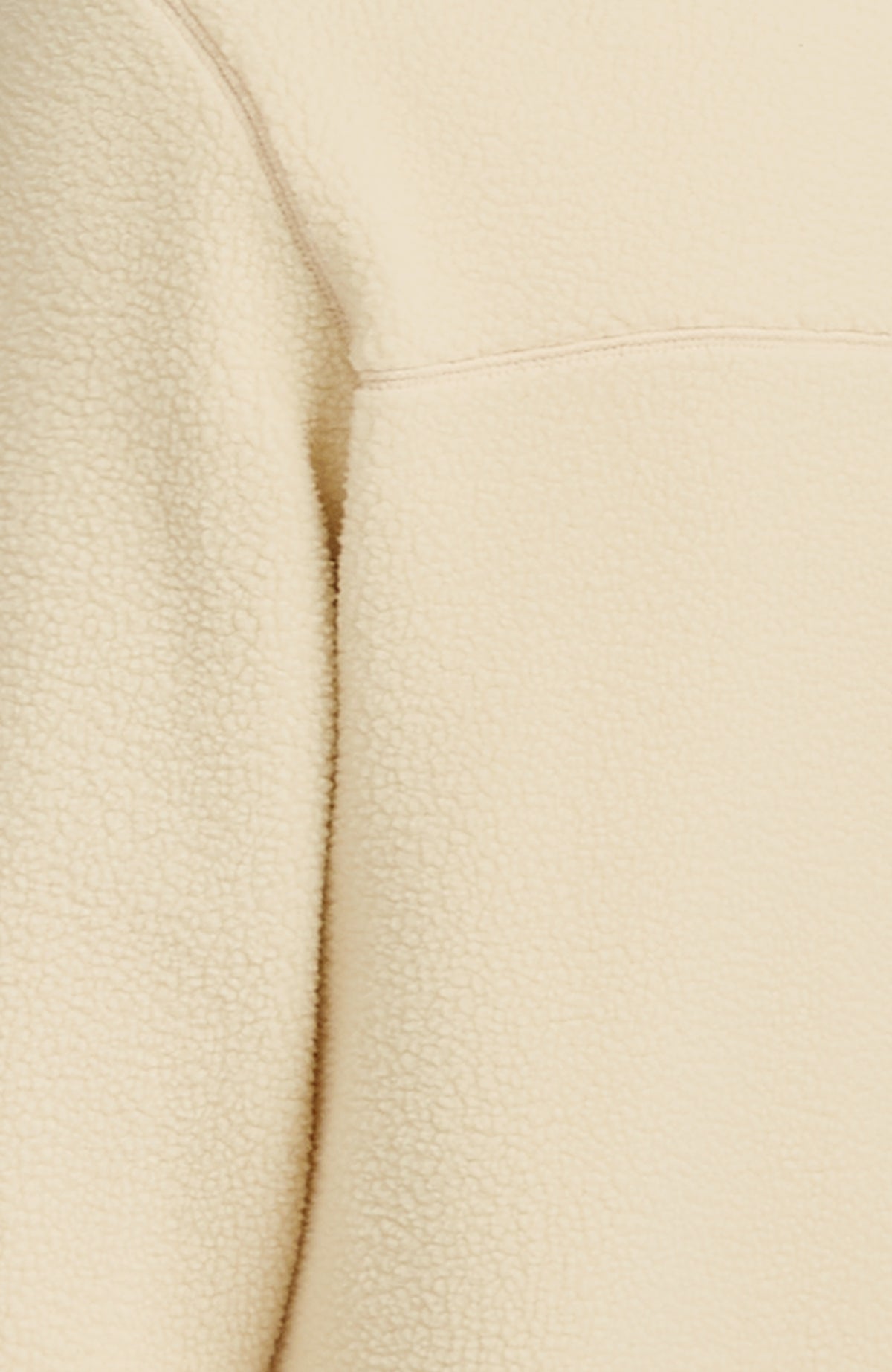 Polaire à poils longs et zip intégral Must-Have | Macaron