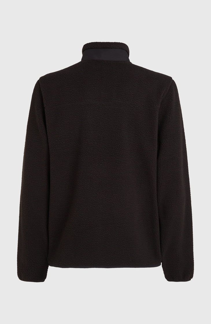 Polaire à poils longs et zip intégral Must-Have | Black Out