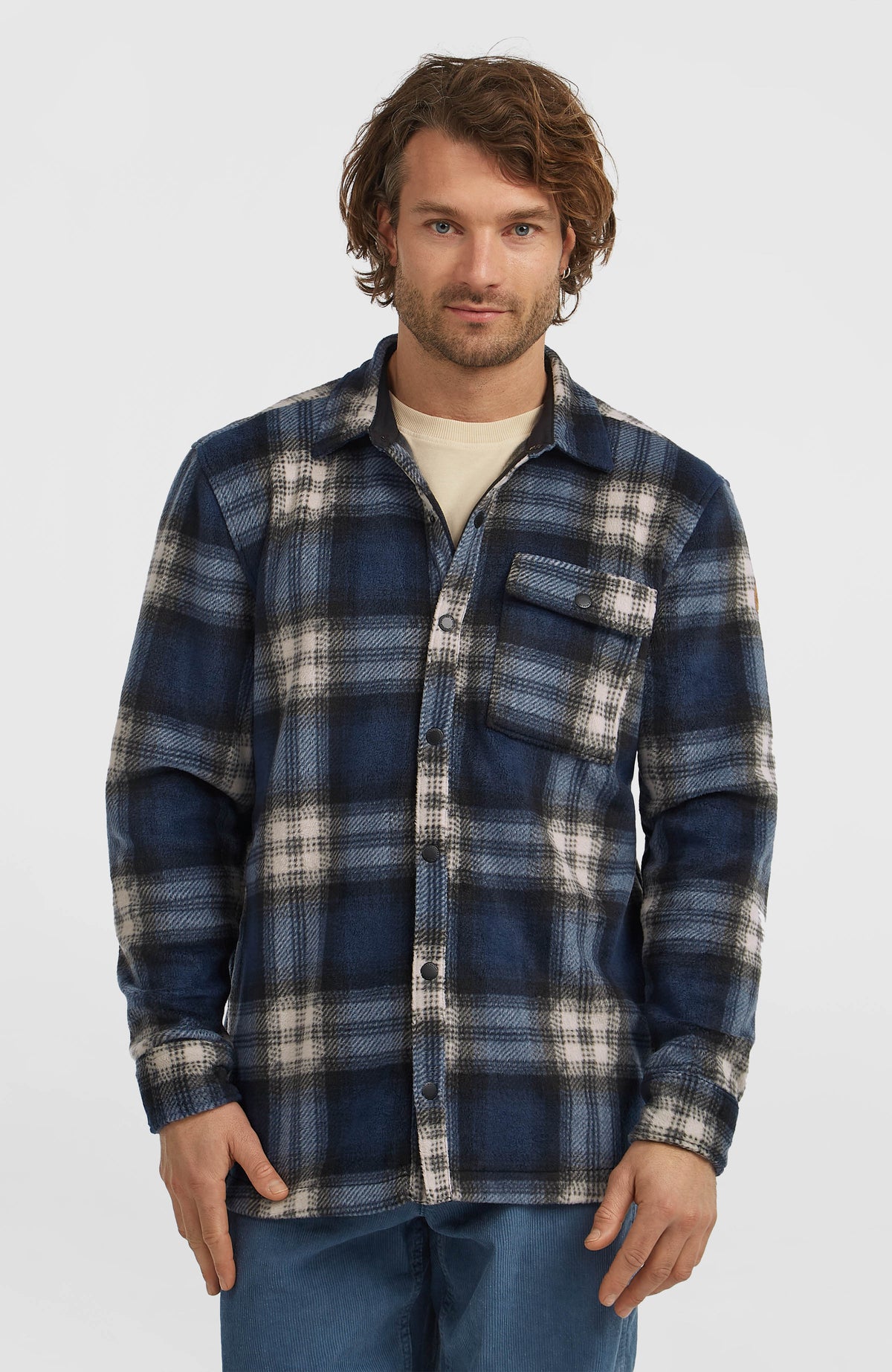 Chemise superfleece O'Riginals | Mozart Blue Check