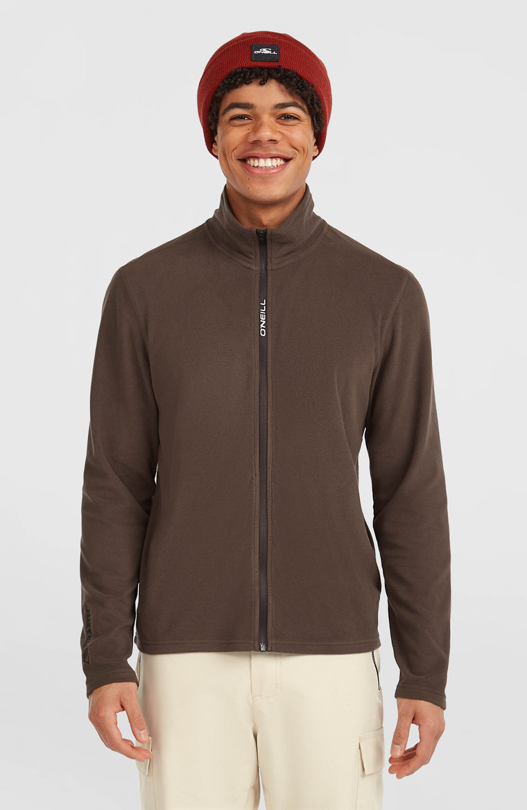 Polaire FWC'Cruz Jack's Polartec® à zip intégral | Coffee Bean Polaire FWC'Cruz Jack's Polartec® à zip intégral | Coffee Bean