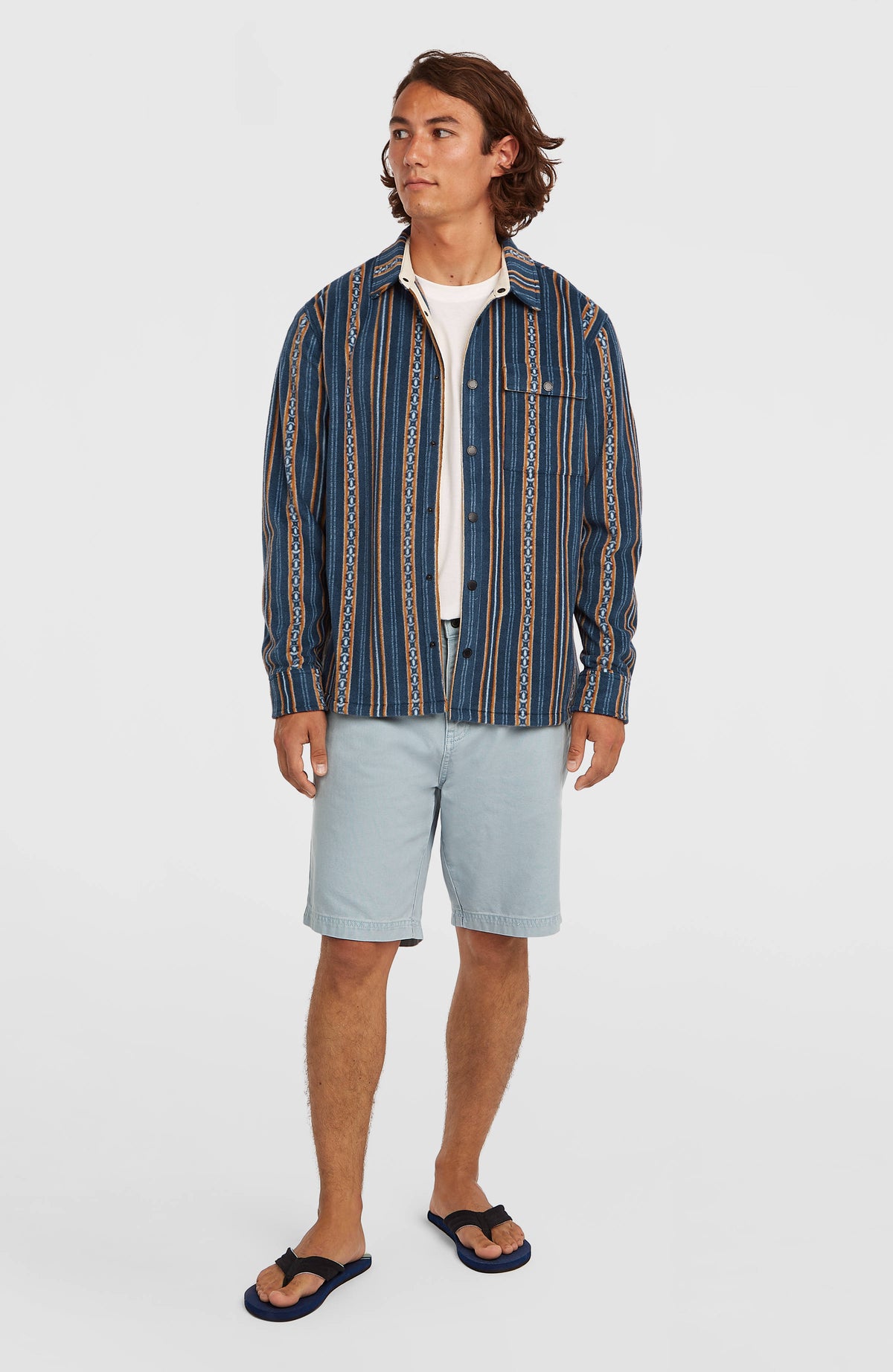 Chemise superfleece O'Riginals | Blue Originals Jstripe