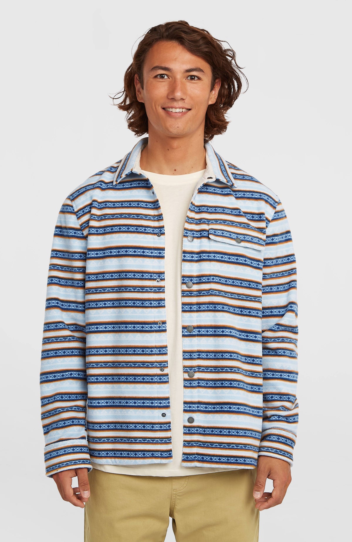 Chemise superfleece O'Riginals | Blue Originals Hstripe