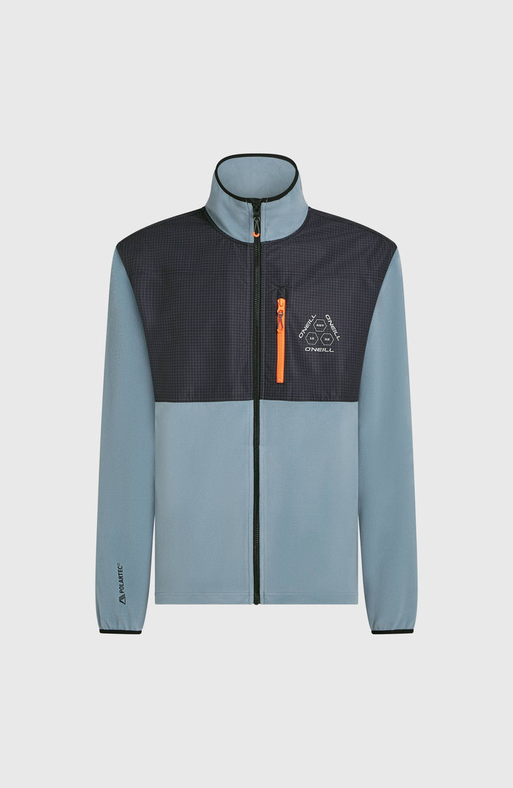 Polaire hyperfleece à zip intégral FWC'Peak Polartec® | Murky Water Colour Block