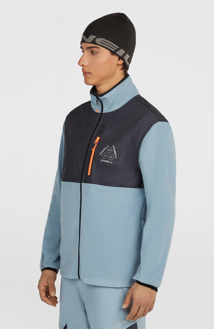 Polaire hyperfleece à zip intégral FWC'Peak Polartec® | Murky Water Colour Block