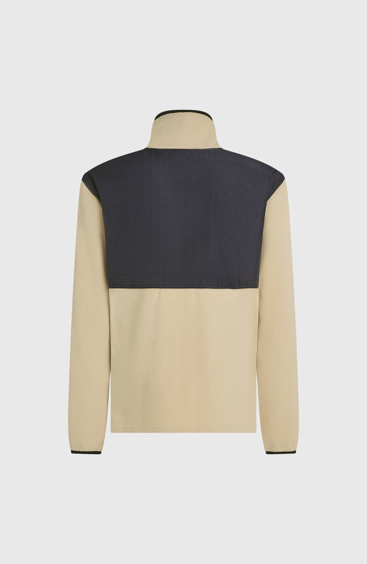 Polaire hyperfleece à zip intégral FWC'Peak Polartec® | Olive Blush Colour Block
