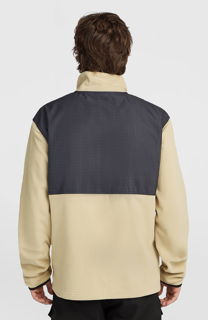 Polaire hyperfleece à zip intégral FWC'Peak Polartec® | Olive Blush Colour Block