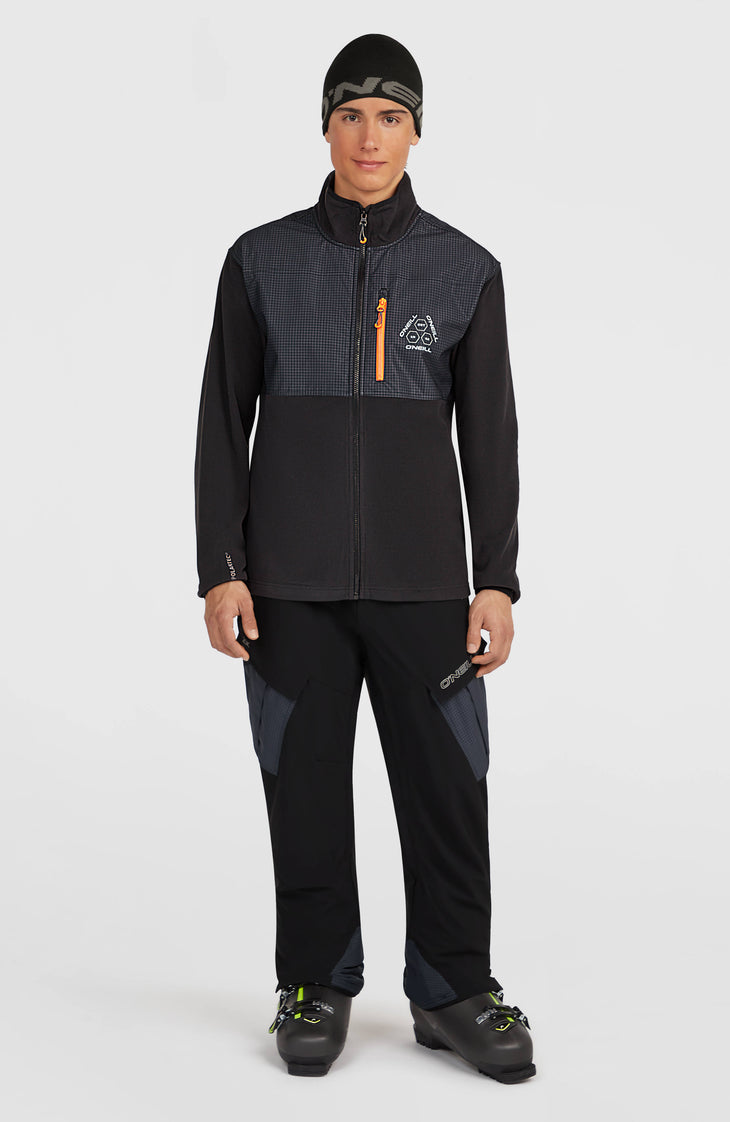 Polaire hyperfleece à zip intégral FWC'Peak Polartec® | Black Out Colour Block