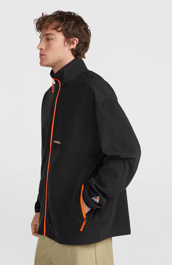 Polaire hyperfleece à zip intégral FWC'Play Polartec® | Black Out