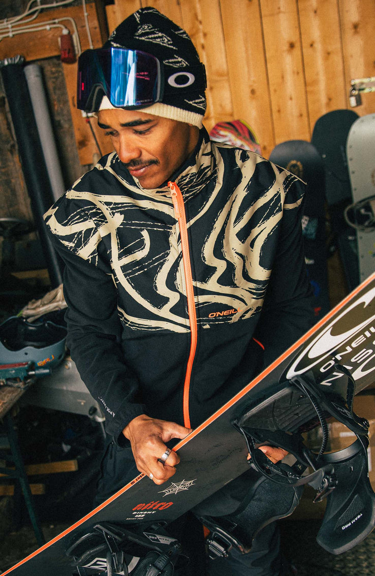 Polaire hyperfleece à zip intégral FWC'Play Polartec® | Beige Snowtracks