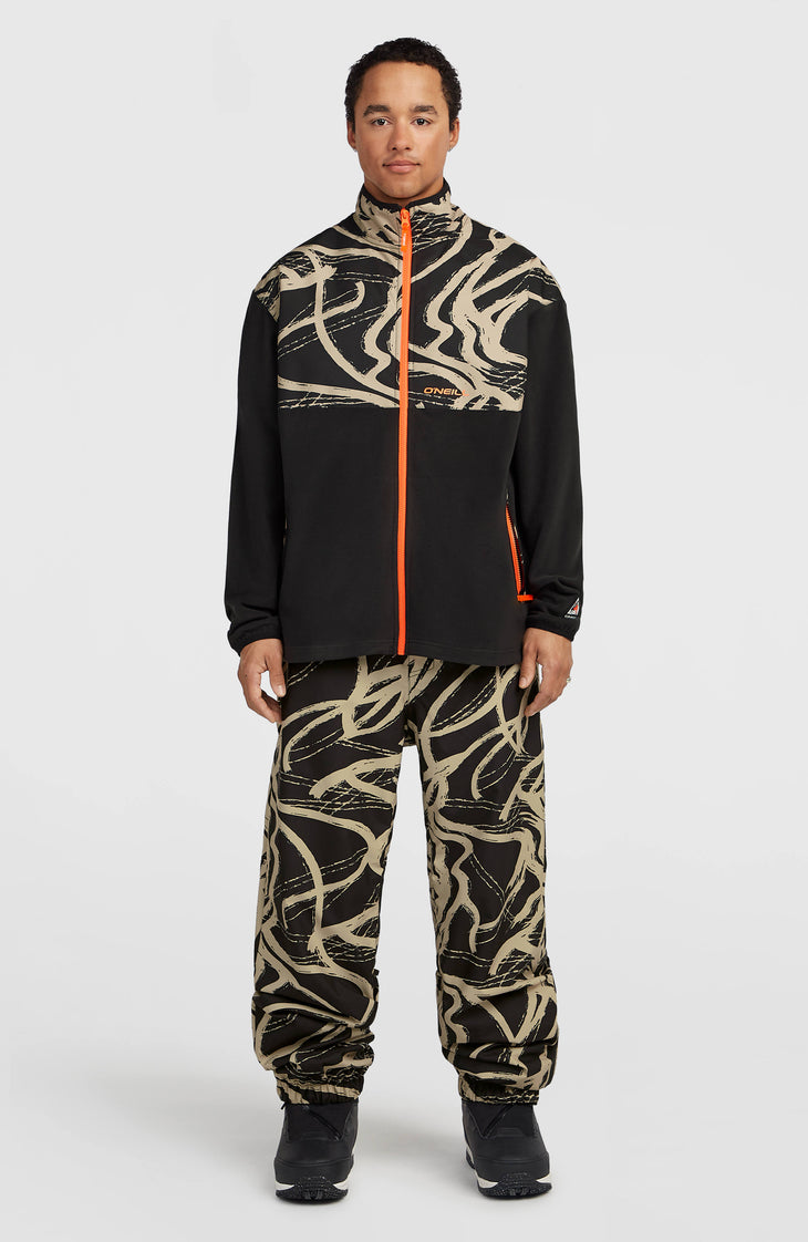Polaire hyperfleece à zip intégral FWC'Play Polartec® | Beige Snowtracks