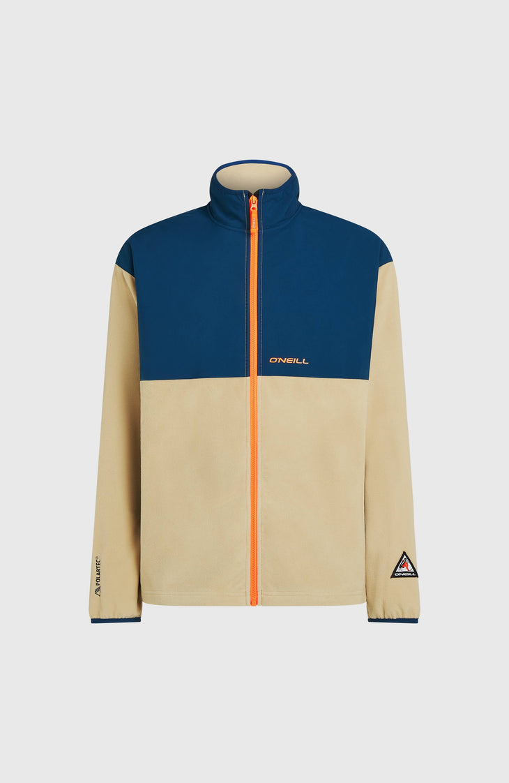 Polaire hyperfleece à zip intégral FWC'Play Polartec® | Regal Blue Colour Block