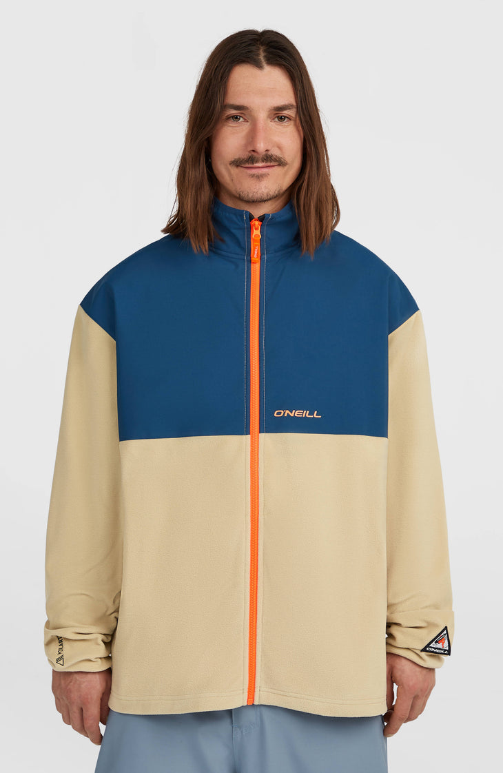 Polaire hyperfleece à zip intégral FWC'Play Polartec® | Regal Blue Colour Block