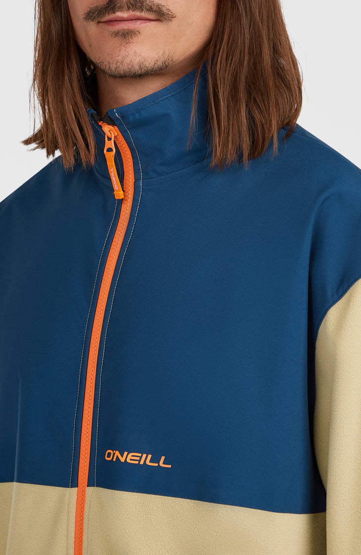 Polaire hyperfleece à zip intégral FWC'Play Polartec® | Regal Blue Colour Block
