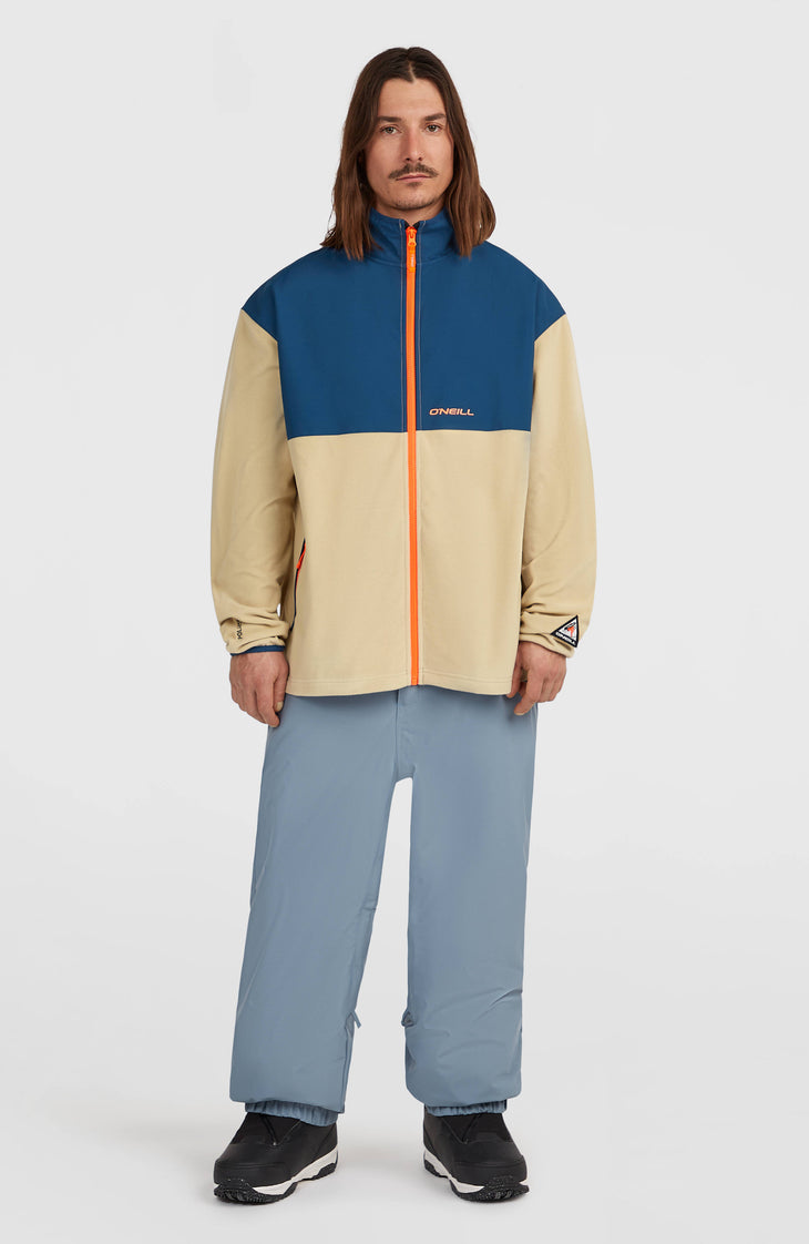 Polaire hyperfleece à zip intégral FWC'Play Polartec® | Regal Blue Colour Block