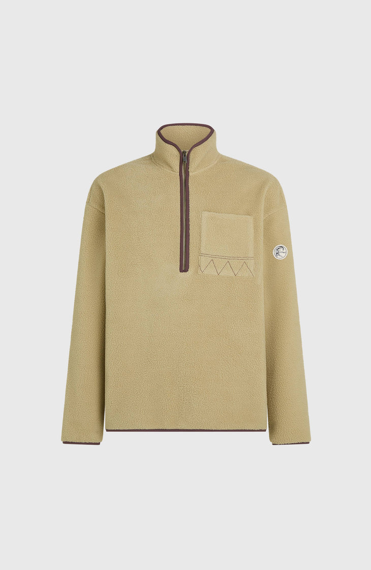Polaire à col demi-zip O'Riginals | Olive Blush