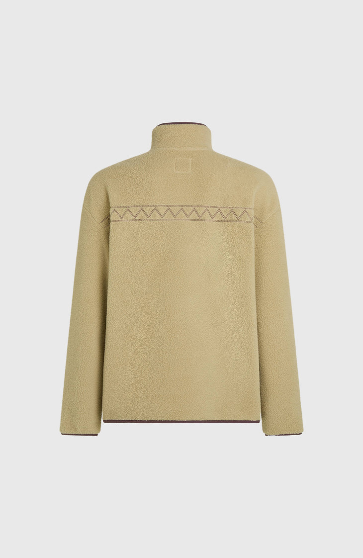 Polaire à col demi-zip O'Riginals | Olive Blush