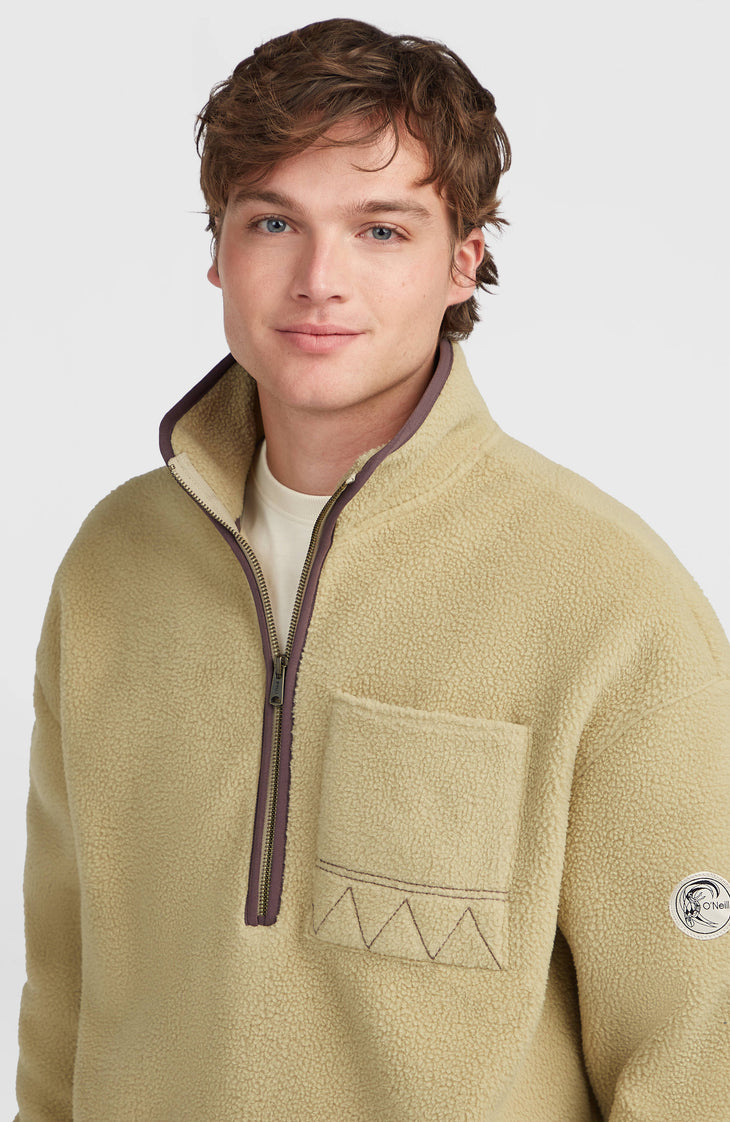 Polaire à col demi-zip O'Riginals | Olive Blush