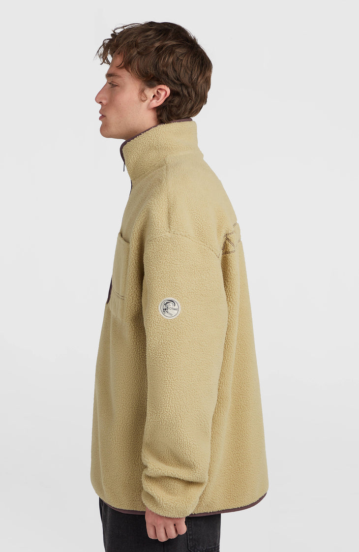 Polaire à col demi-zip O'Riginals | Olive Blush