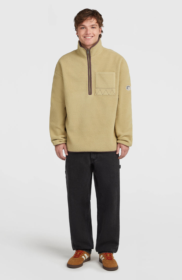 Polaire à col demi-zip O'Riginals | Olive Blush