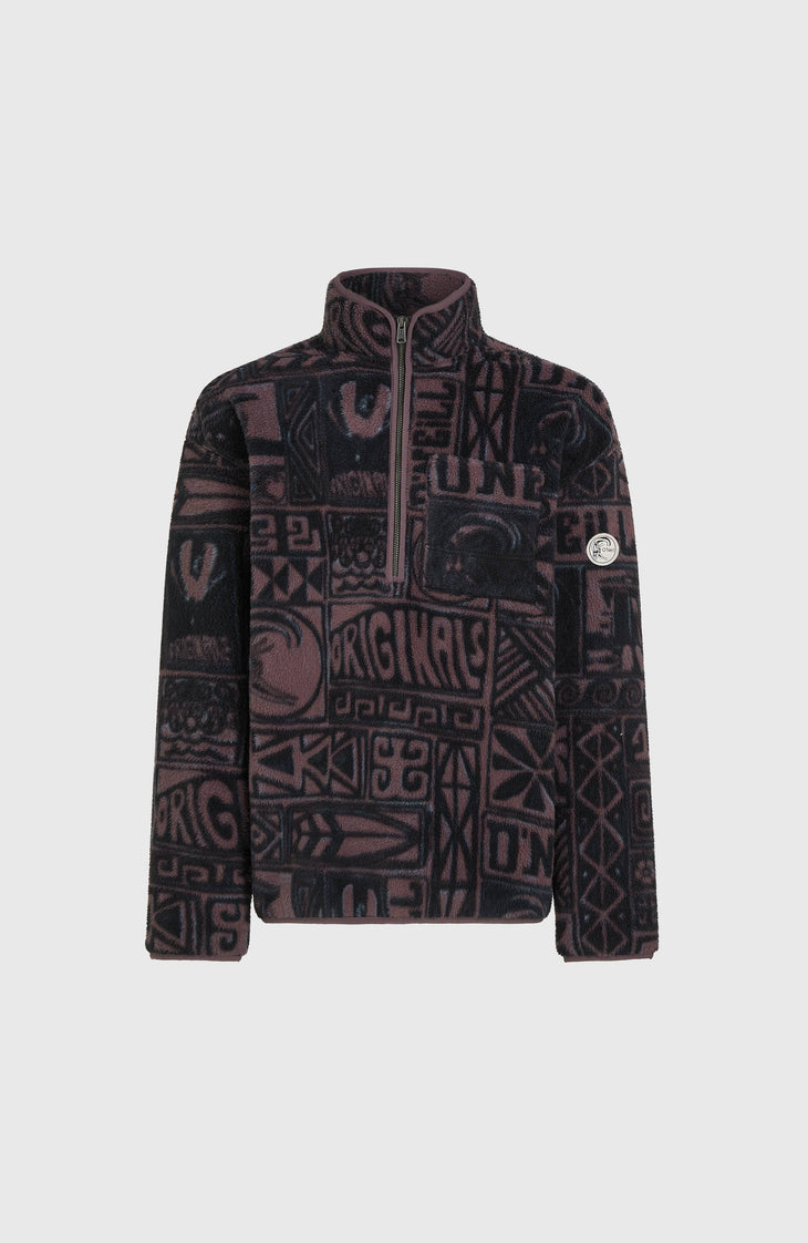 Polaire à col demi-zip O'Riginals | Purple Stamps