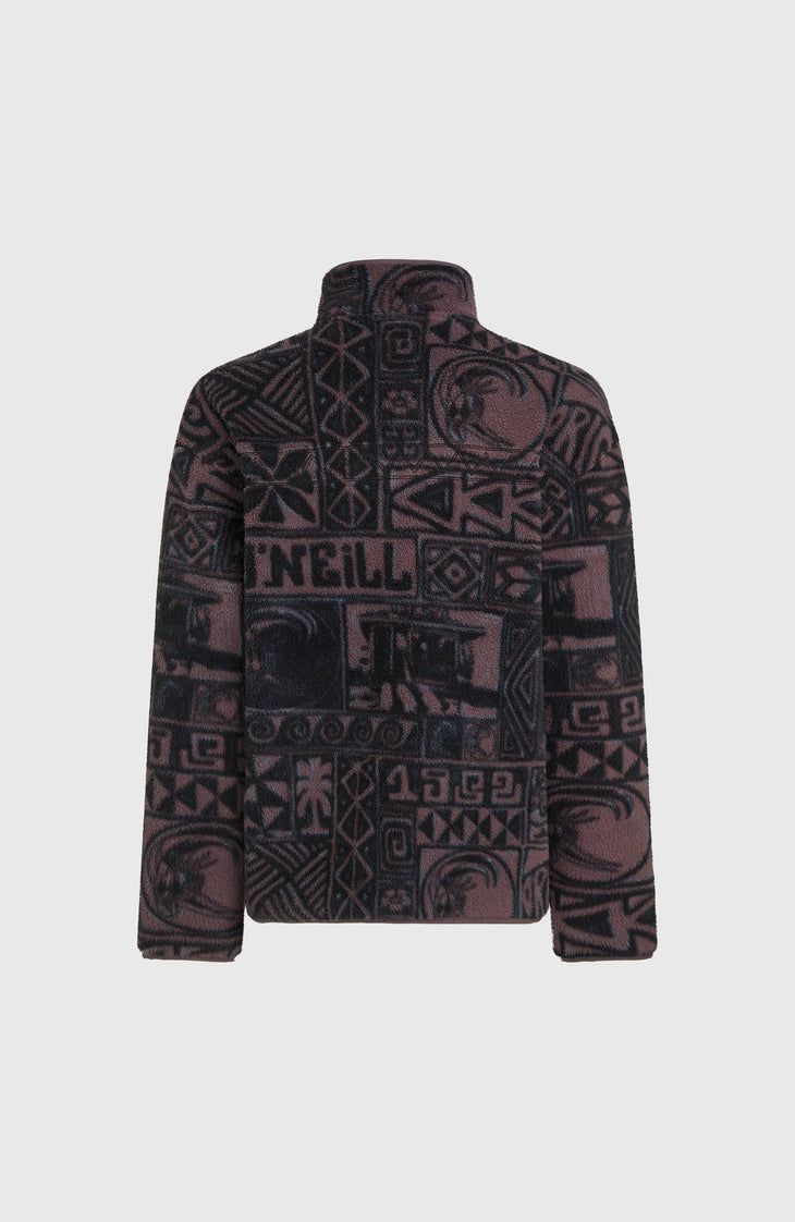 Polaire à col demi-zip O'Riginals | Purple Stamps