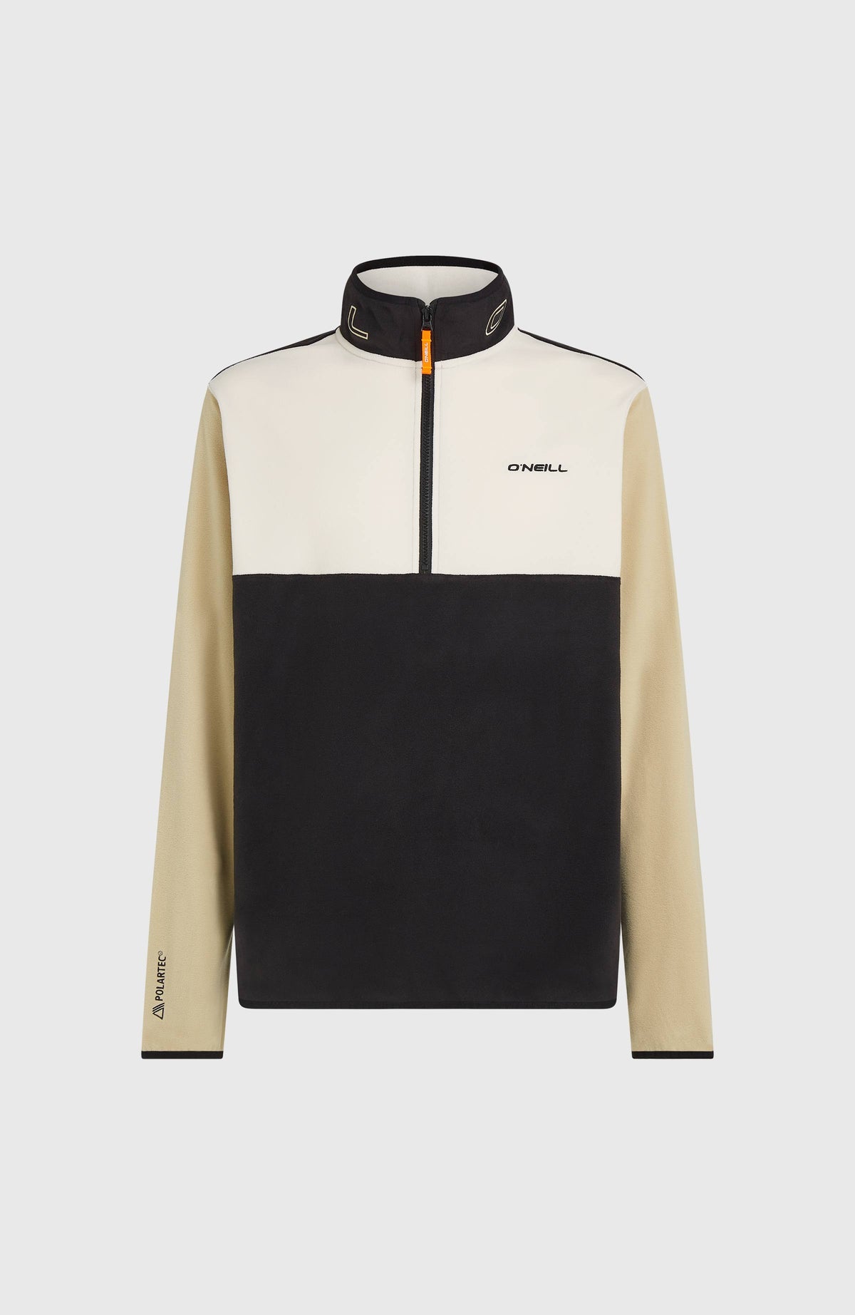 Polaire à col demi-zip FWC'Cruz Triple Polartec® | Linen White Colour Block