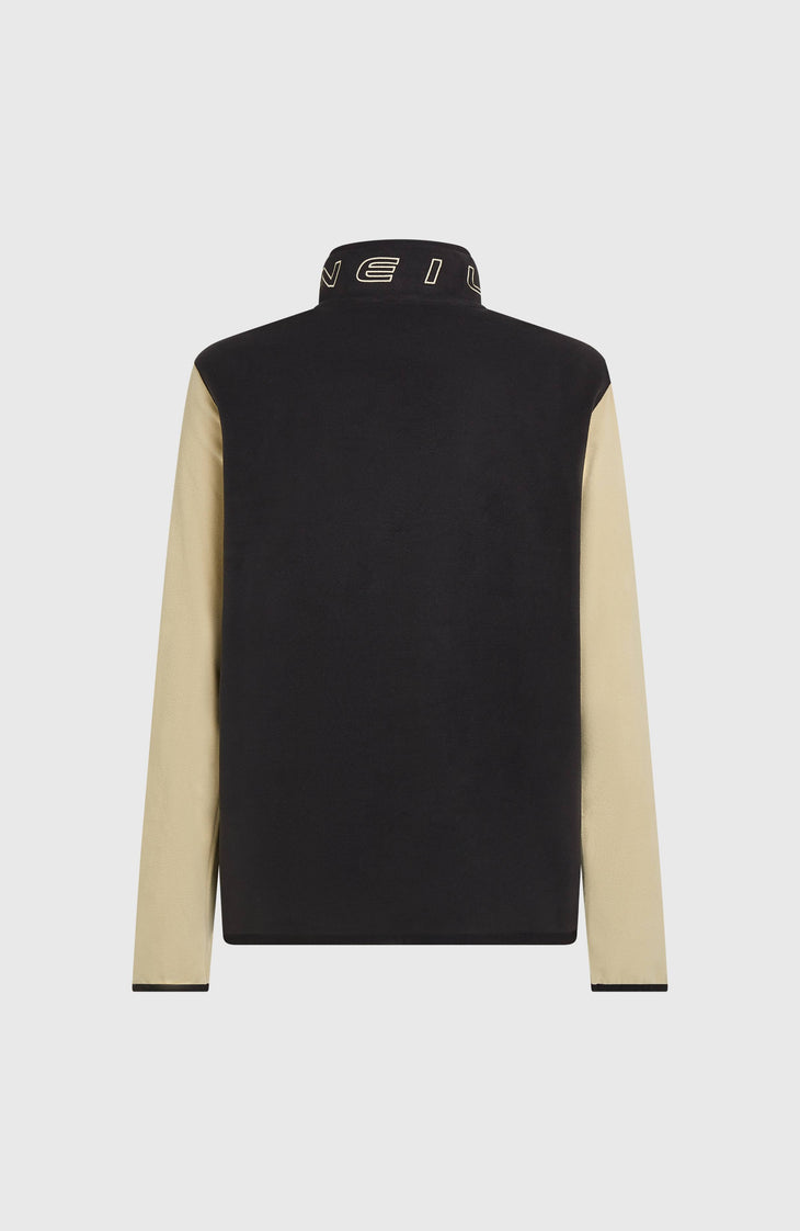 Polaire à col demi-zip FWC'Cruz Triple Polartec® | Linen White Colour Block