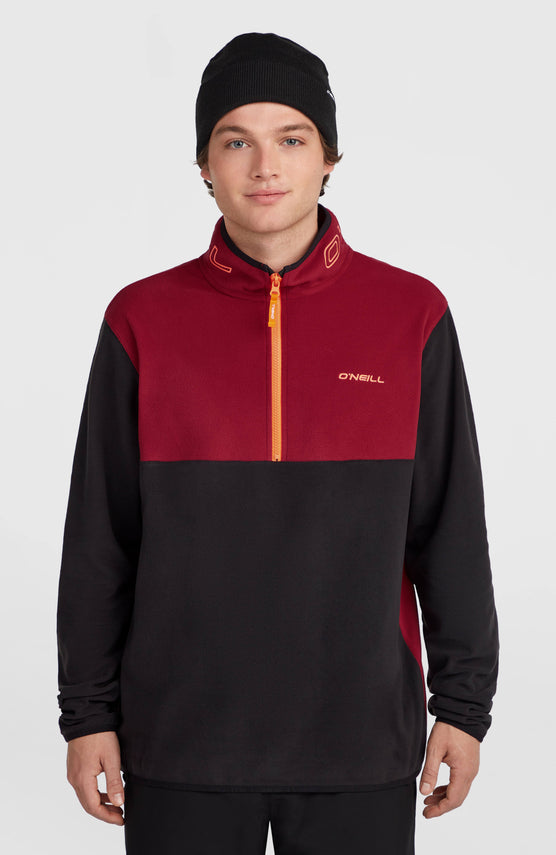 Polaire à col demi-zip FWC'Cruz Triple Polartec® | Tamarillo Colour Block