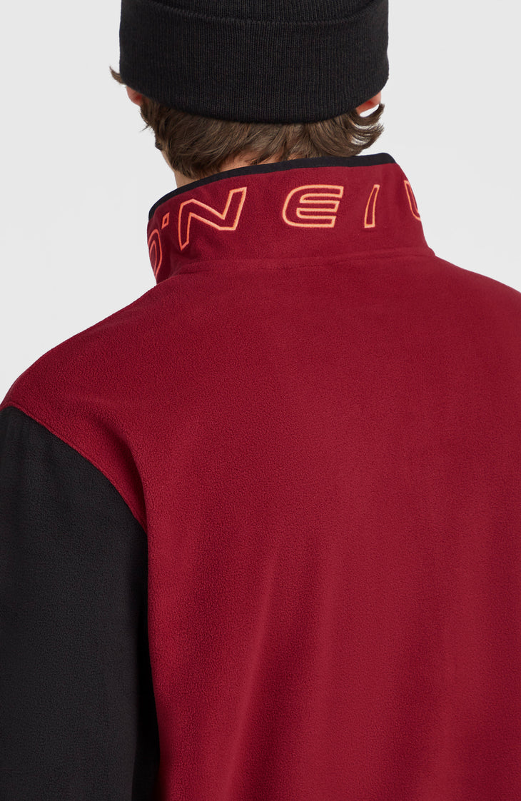 Polaire à col demi-zip FWC'Cruz Triple Polartec® | Tamarillo Colour Block