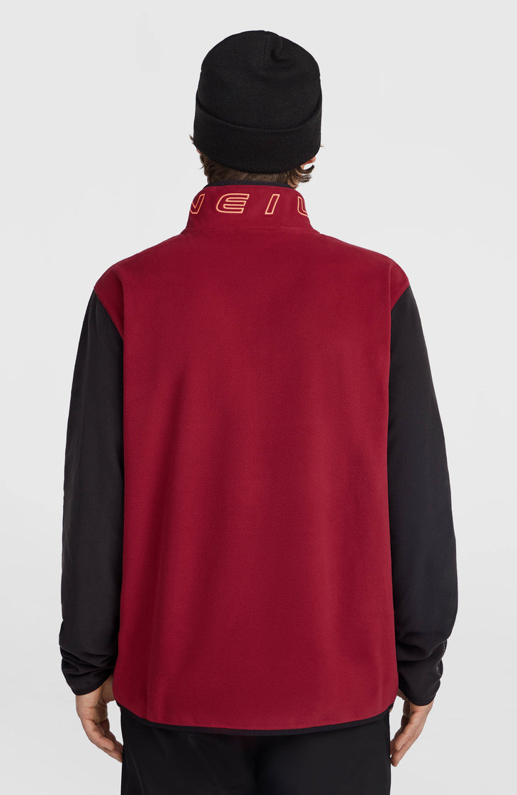 Polaire à col demi-zip FWC'Cruz Triple Polartec® | Tamarillo Colour Block