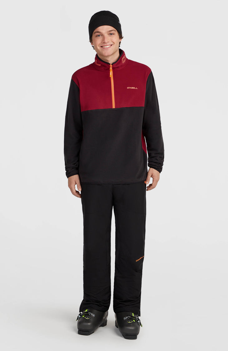 Polaire à col demi-zip FWC'Cruz Triple Polartec® | Tamarillo Colour Block