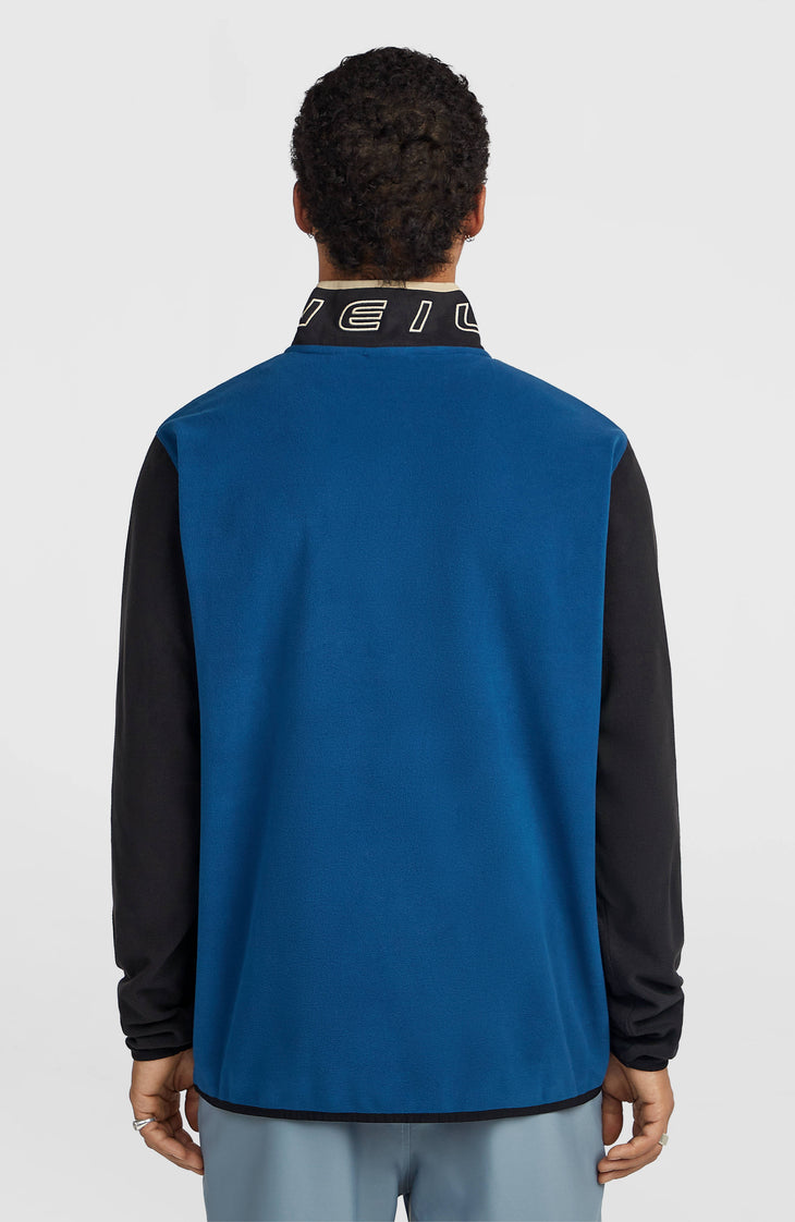 Polaire à col demi-zip FWC'Cruz Triple Polartec® | Regal Blue Colour Block