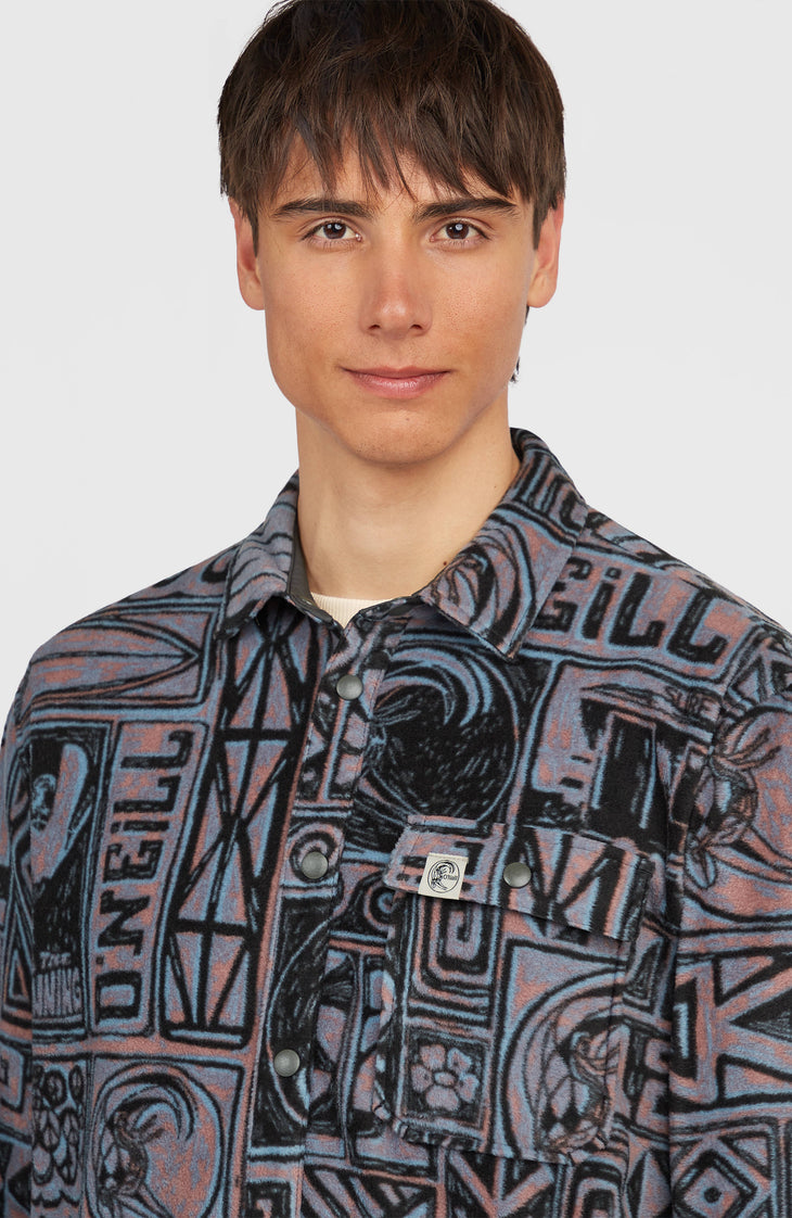 Chemise superfleece O'Riginals | Purple Stamps