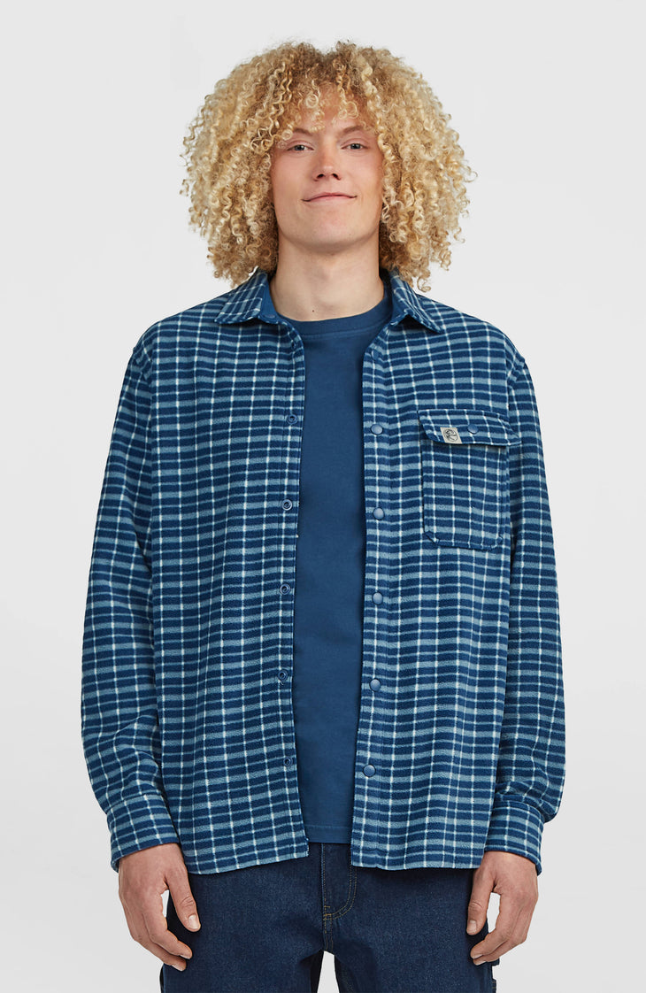 Chemise superfleece O'Riginals | Blue Heritage Checks