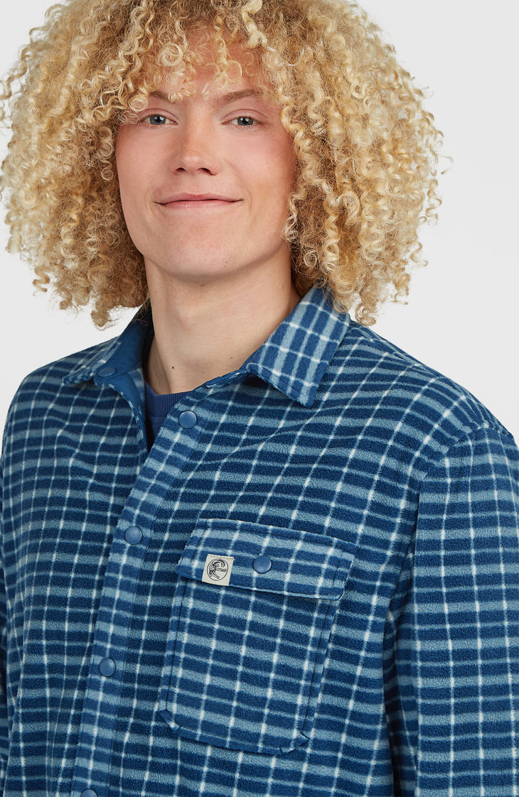 Chemise superfleece O'Riginals | Blue Heritage Checks