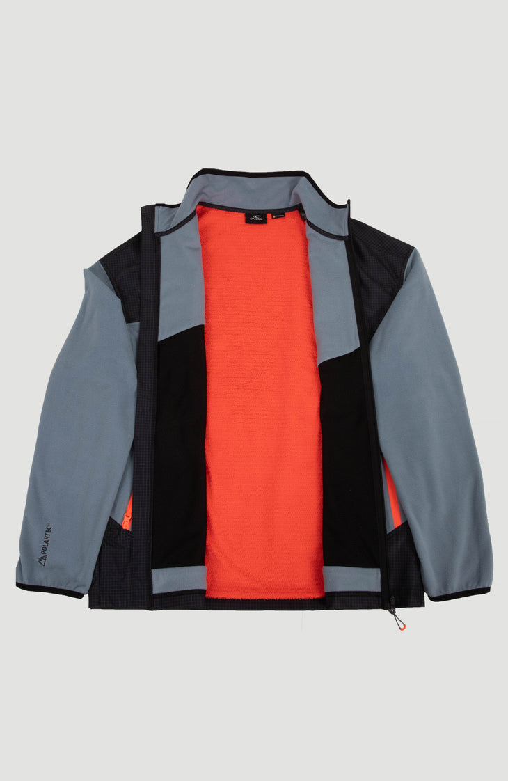 Polaire hyperfleece à zip intégral FWC'Peak Polartec® Fire | Murky Water Colour Block
