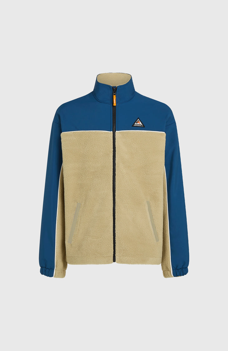 Polaire hyperfleece à zip intégral FWC'Play | Regal Blue Colour Block
