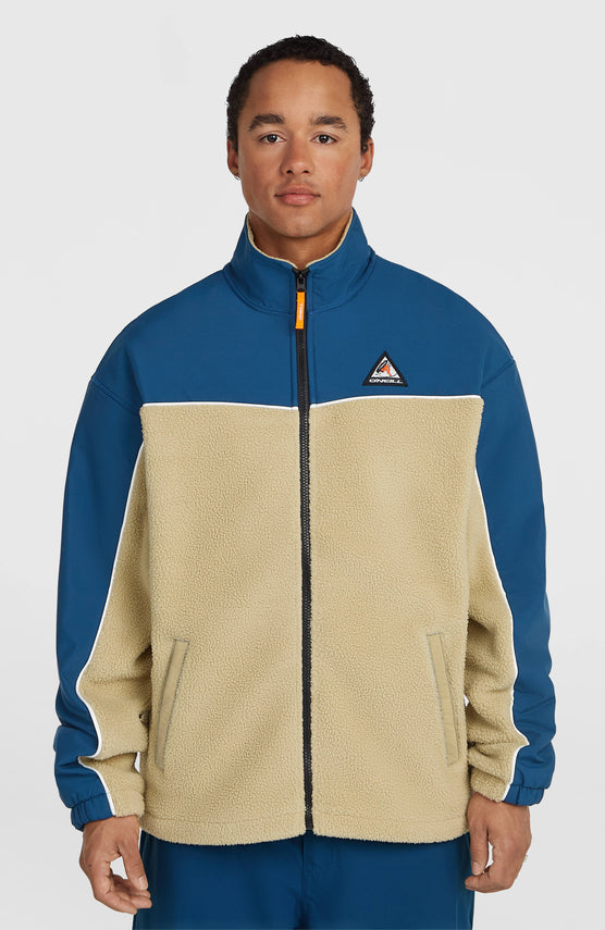 Polaire hyperfleece à zip intégral FWC'Play | Regal Blue Colour Block